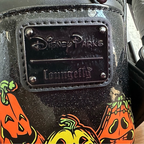 Mickey Mouse and Friends Halloween Loungefly Glow In The Dark Mini Backpack -NWT - Picture 11 of 15